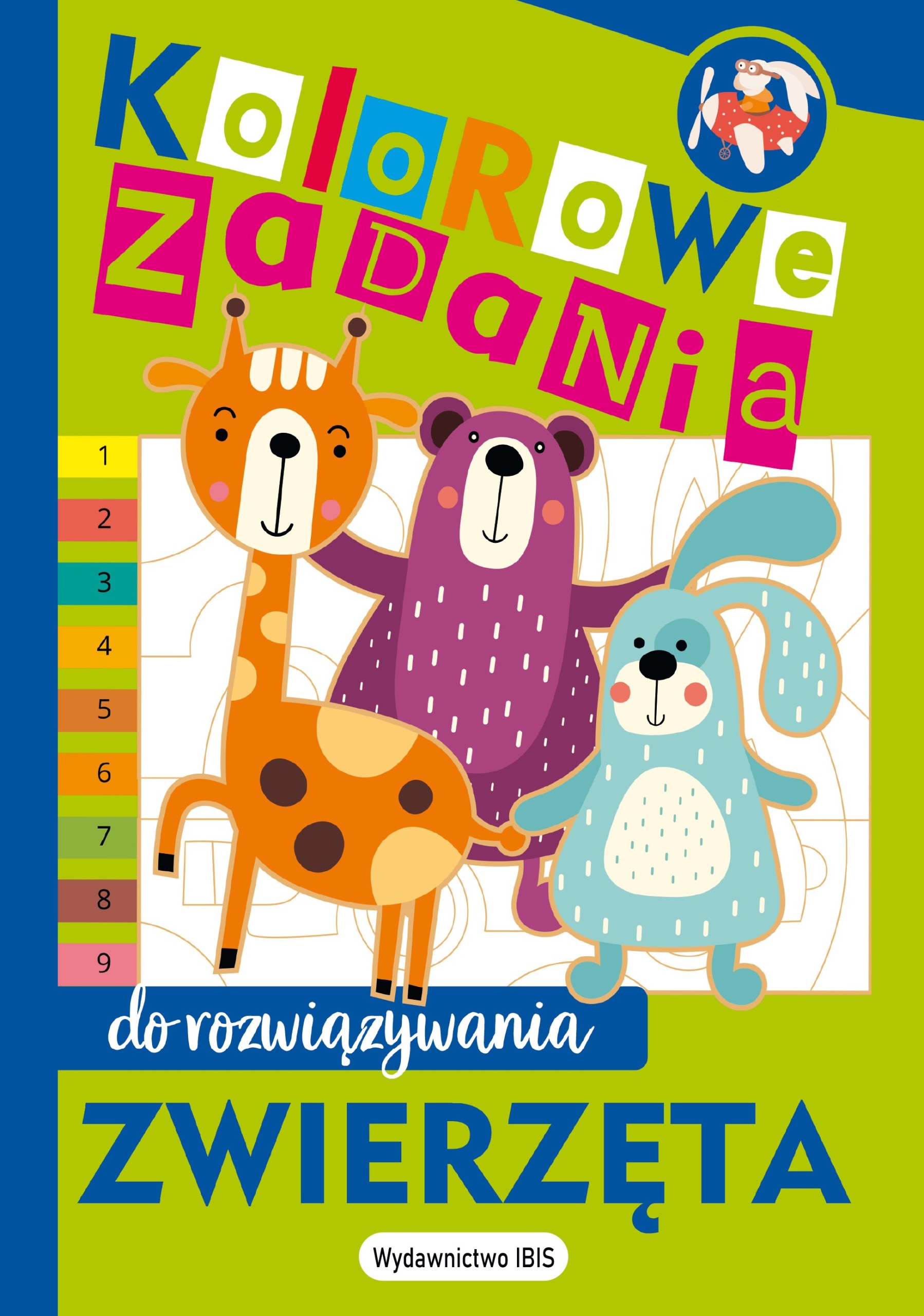 Kolorowe zadania do rozwiązywania. Zwierzęta – Kreatywna zabawa dla dzieci