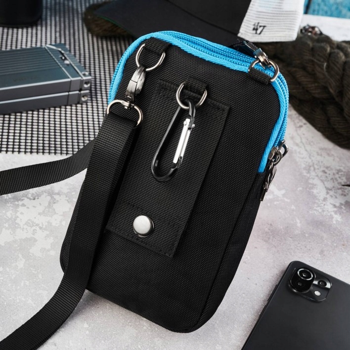 Wygodne noszenie – Regulowany pasek i różne opcje mocowania