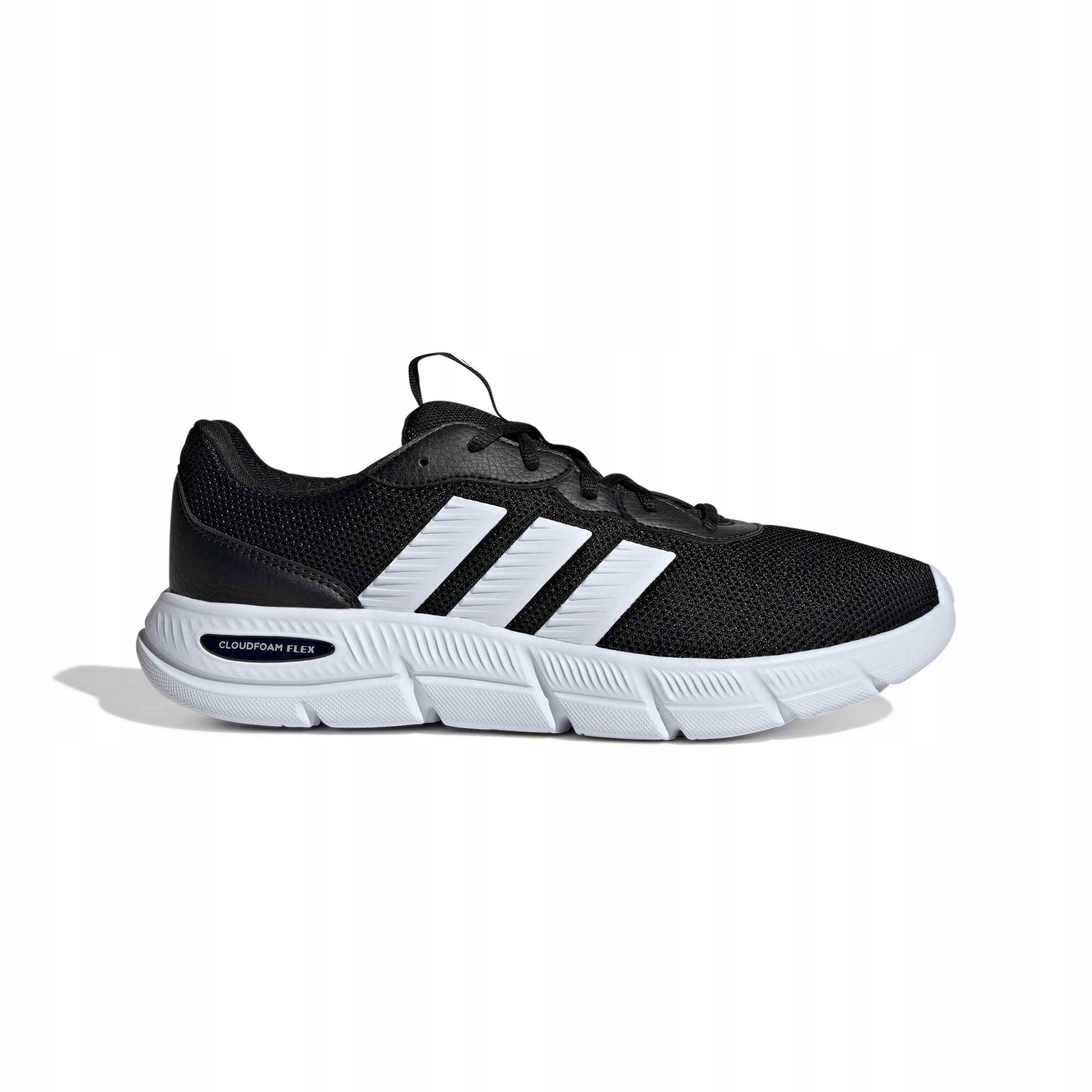 Buty męskie adidas Cloudfoam Flex-Laces czarne HQ4854 – Komfort i styl na co dzień