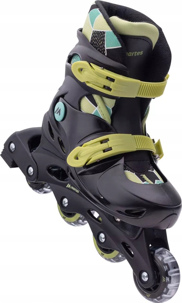 Dziecięce łyżworolki rolki regulowane fitness Martes Dirion JRB kółka 64mm rozmiar 35-38 – Idealne dla aktywnych dzieci