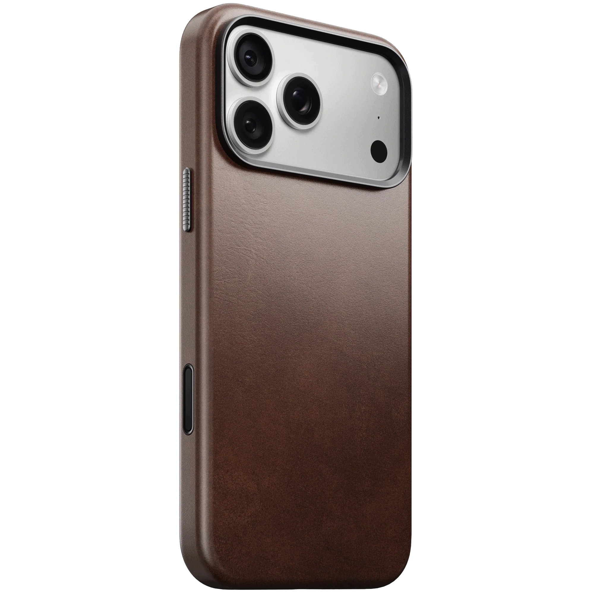 Traditional Leather Case - Etui skórzane do iPhone 18 Pro/17 Pro w kolorze rustic brown