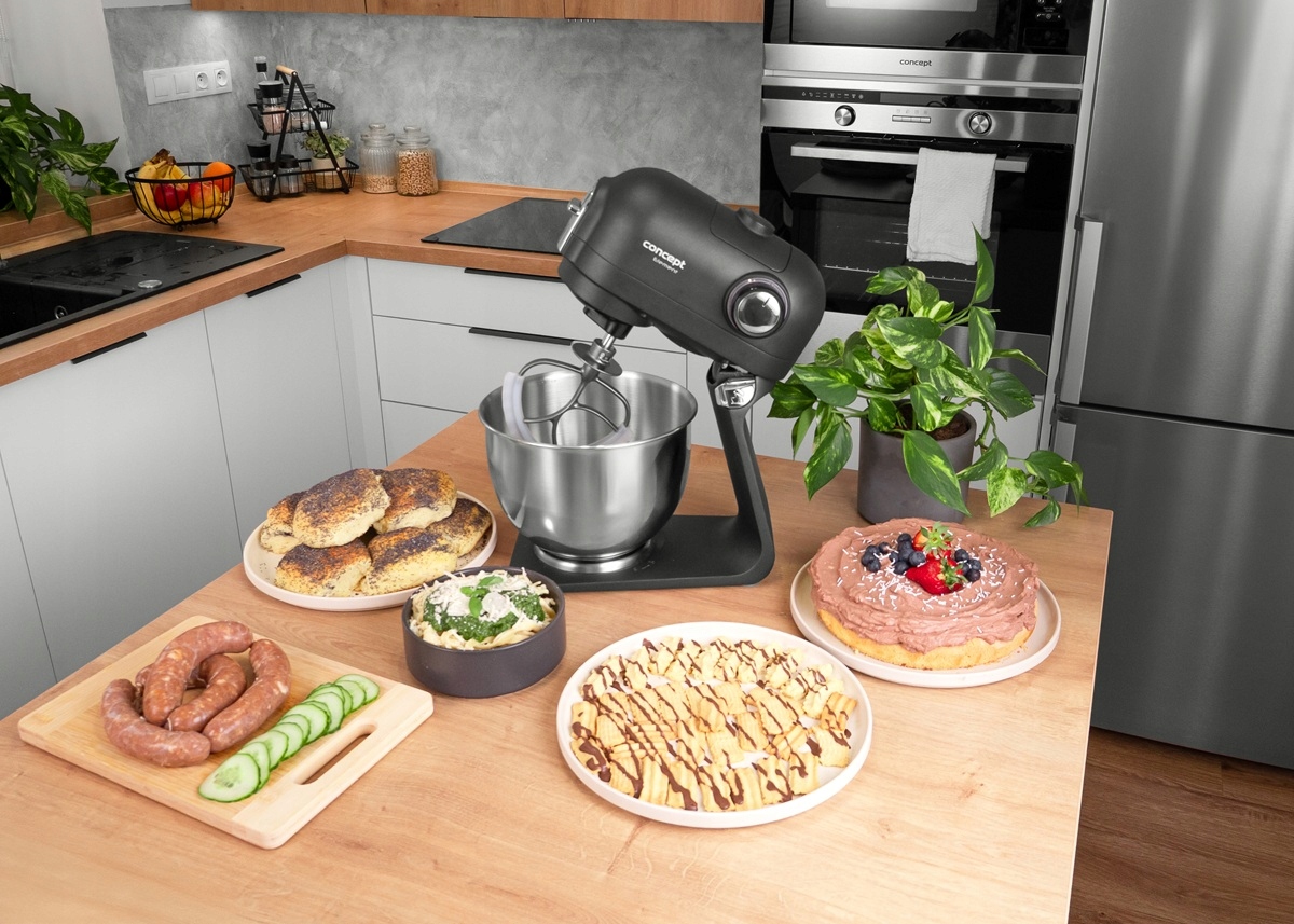 Wszechstronność funkcji – mieszanie, ugniatanie, miksowanie