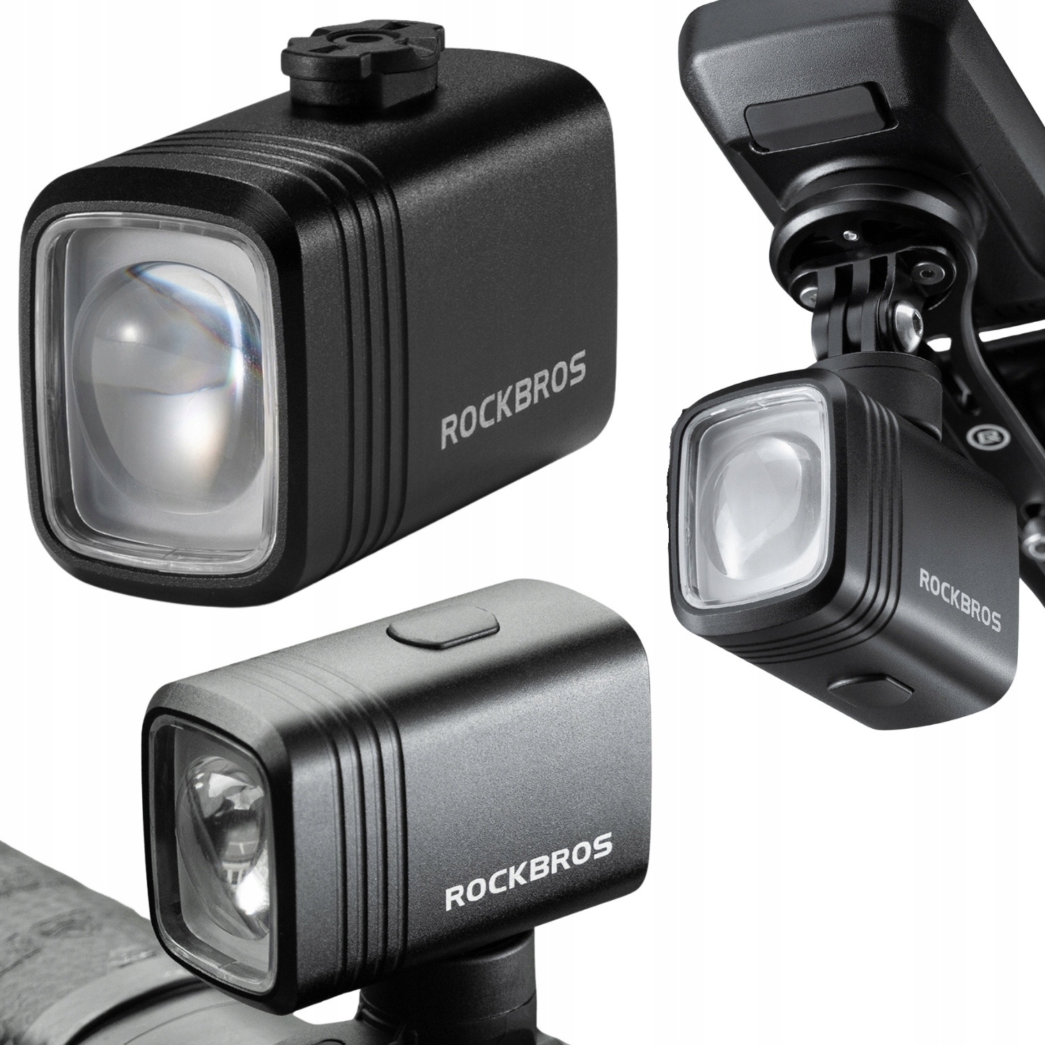 Lampka rowerowa Rockbros M6 1000 lm – Bezpieczna jazda po zmroku