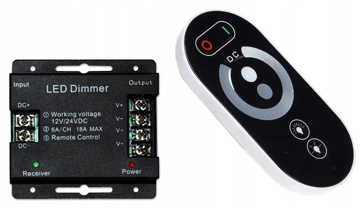 Pilot radiowy z panelem dotykowym – Intuicyjna obsługa