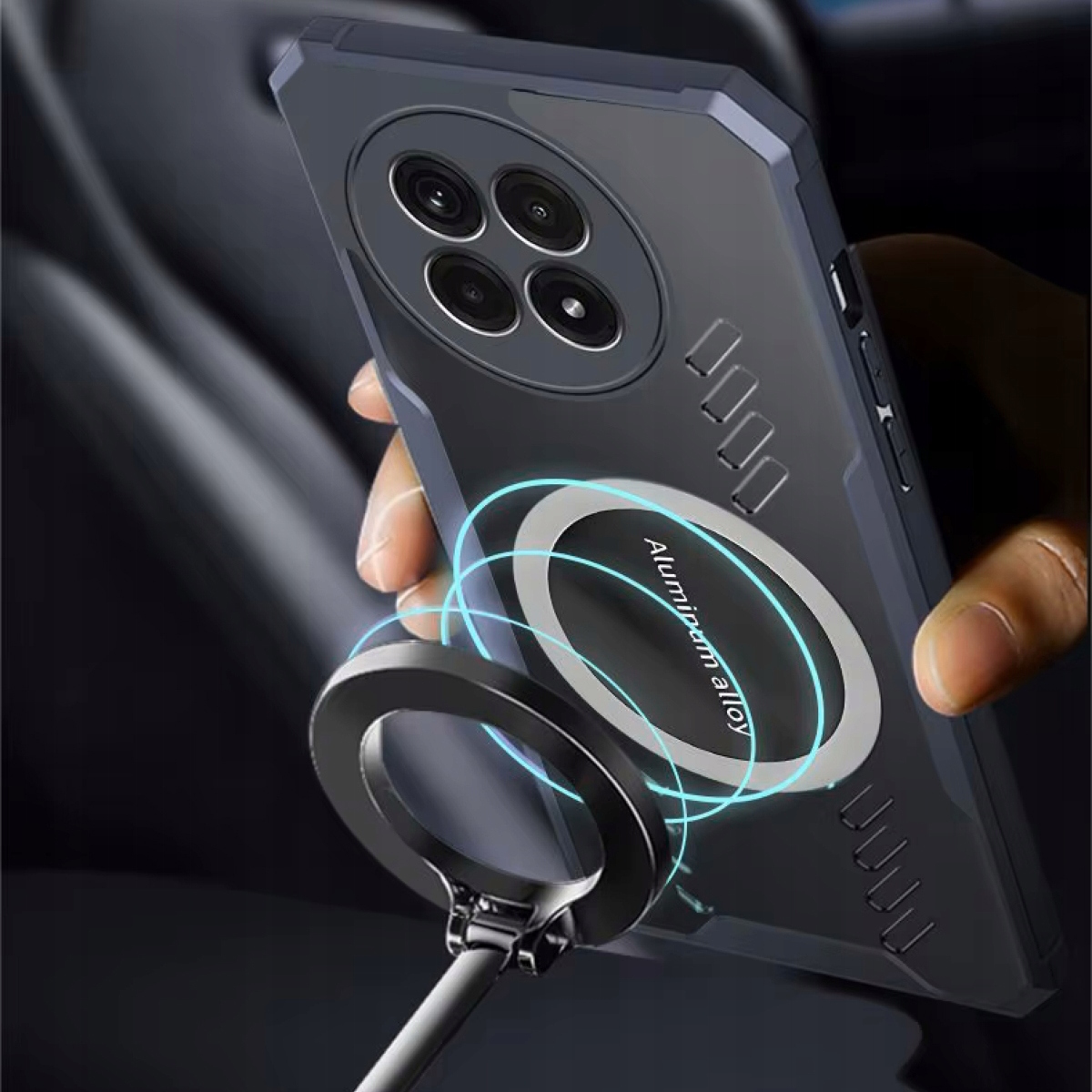 Wbudowany magnetyczny ring – Wygoda użytkowania