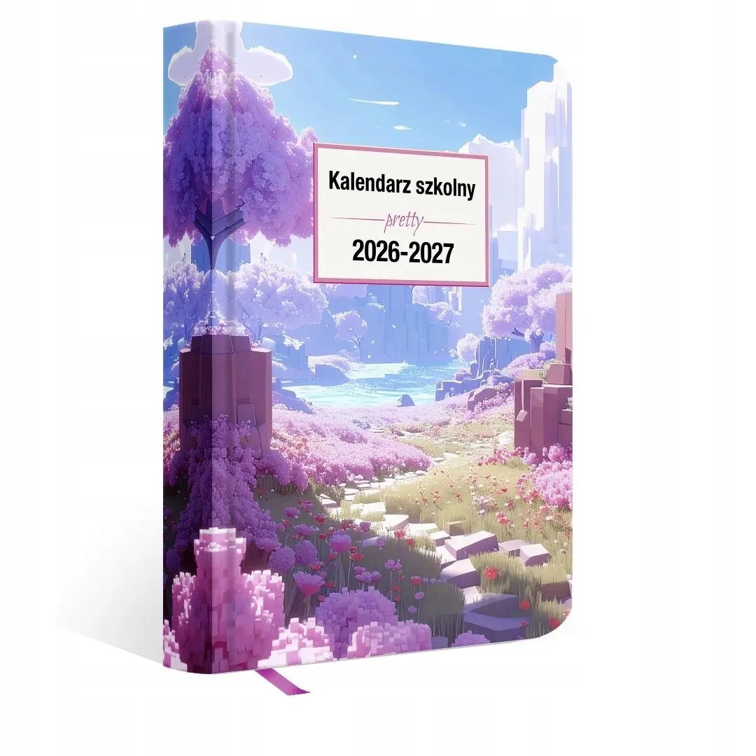 Kalendarz szkolny 2026/2027 'Pretty' – Idealny towarzysz nauki