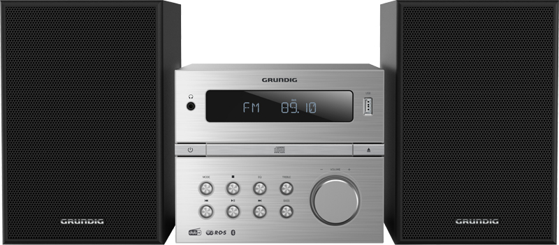 Wbudowany tuner DAB+ i FM z 40 zaprogramowanymi stacjami