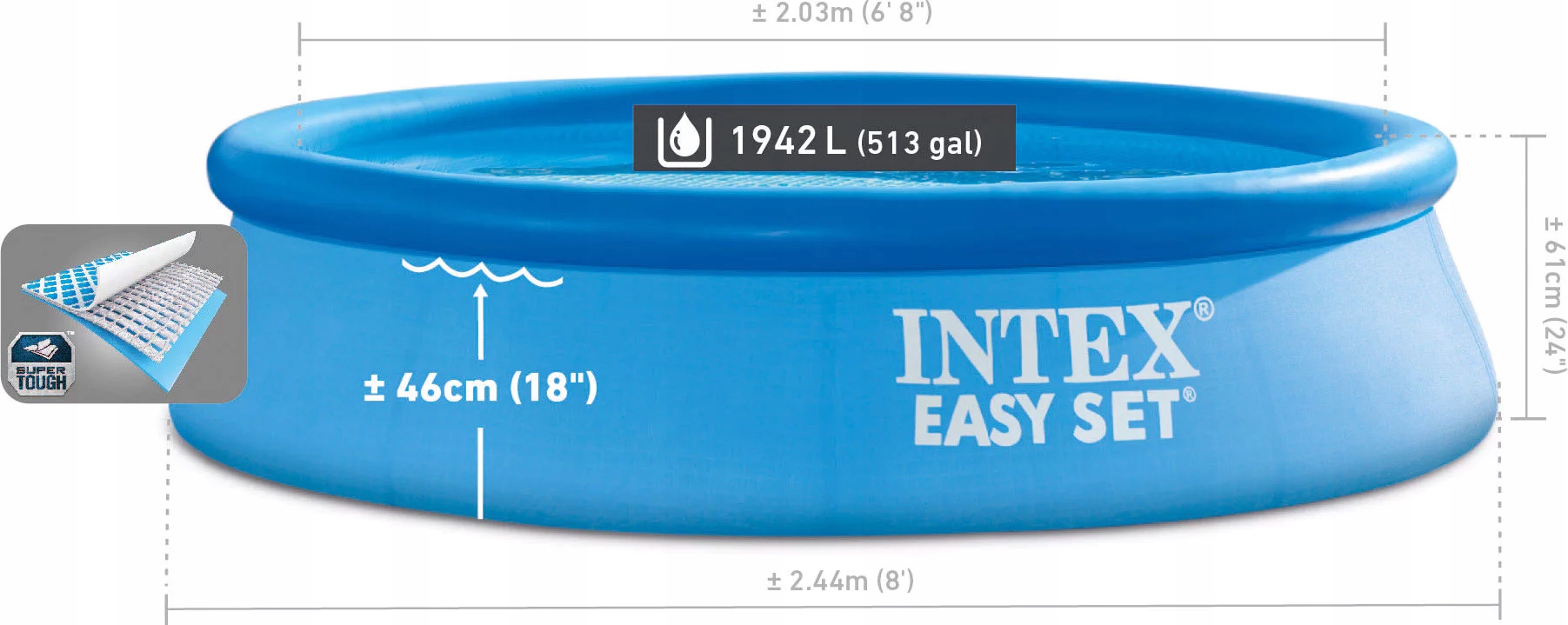 Wymiary i pojemność basenu – Komfortowa przestrzeń do zabawy