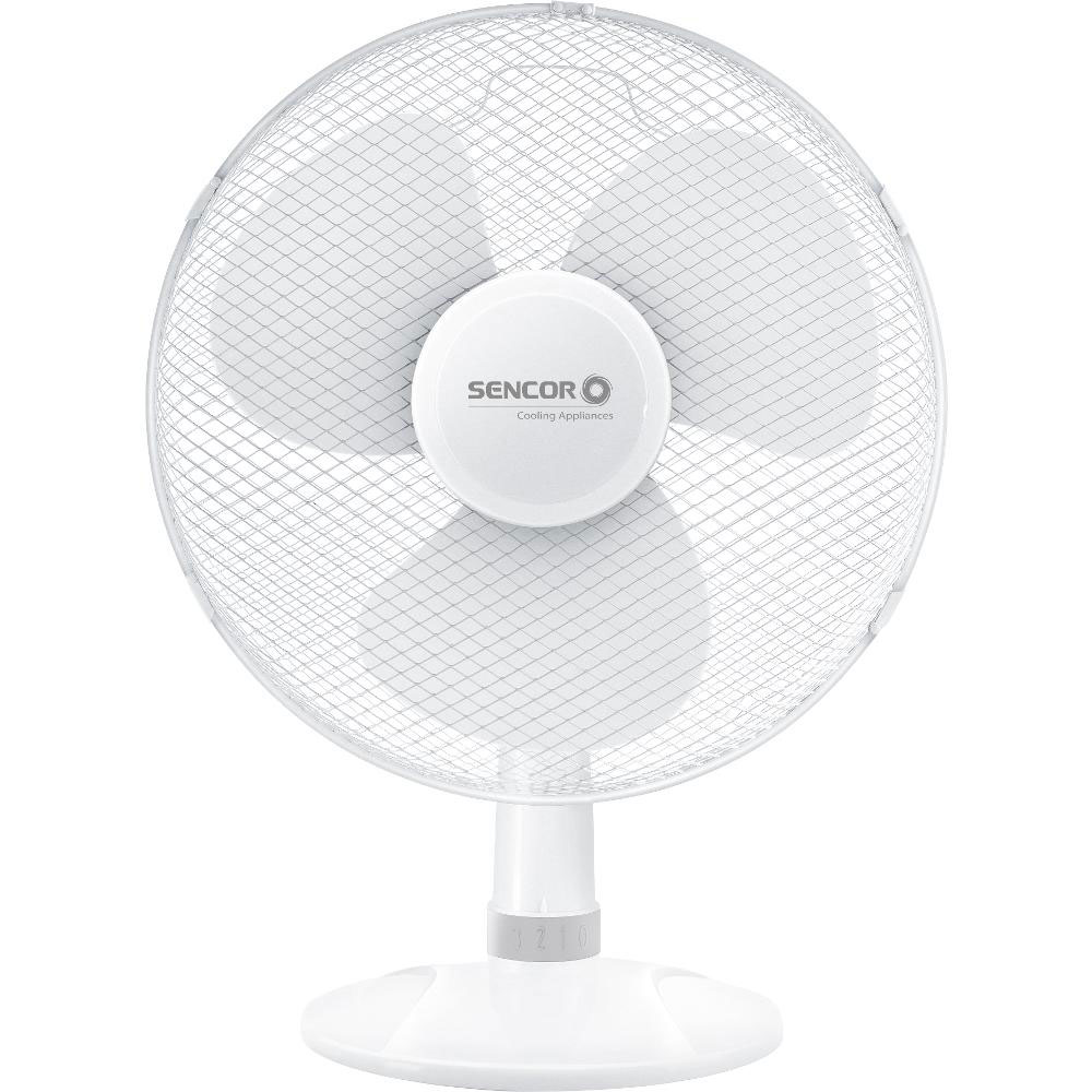 Wentylator biurkowy Sencor SFE 4037WH-EUE3 – Idealne rozwiązanie na gorące dni