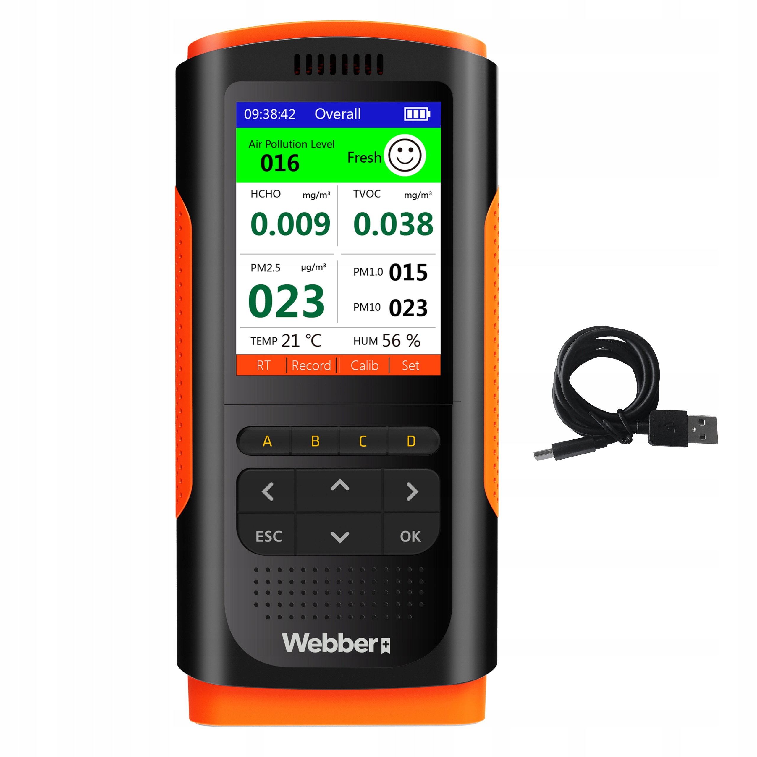 Wykresy i historia pomiarów – śledź zmiany jakości powietrza