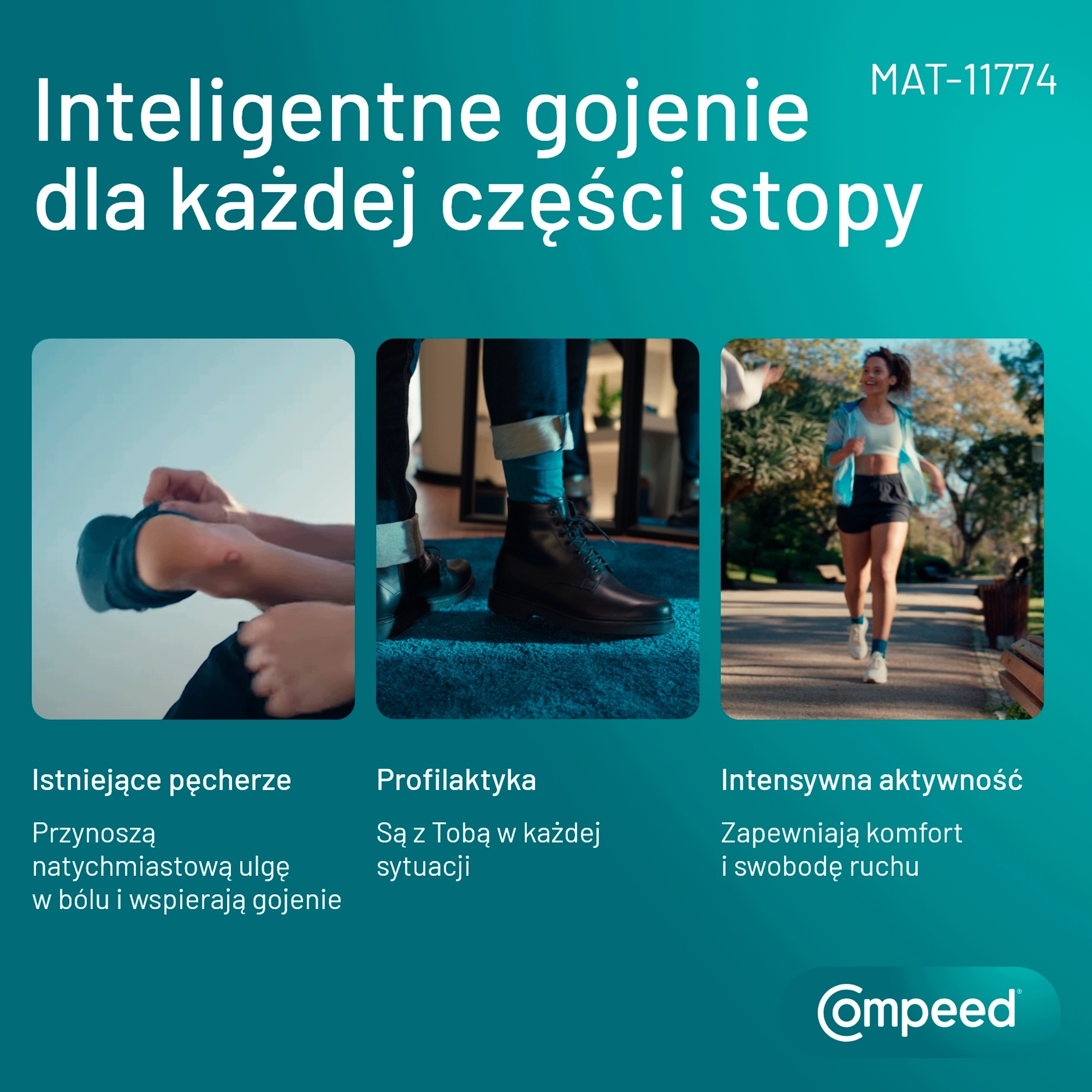 Natychmiastowa ulga w bólu i ochrona przed otarciami