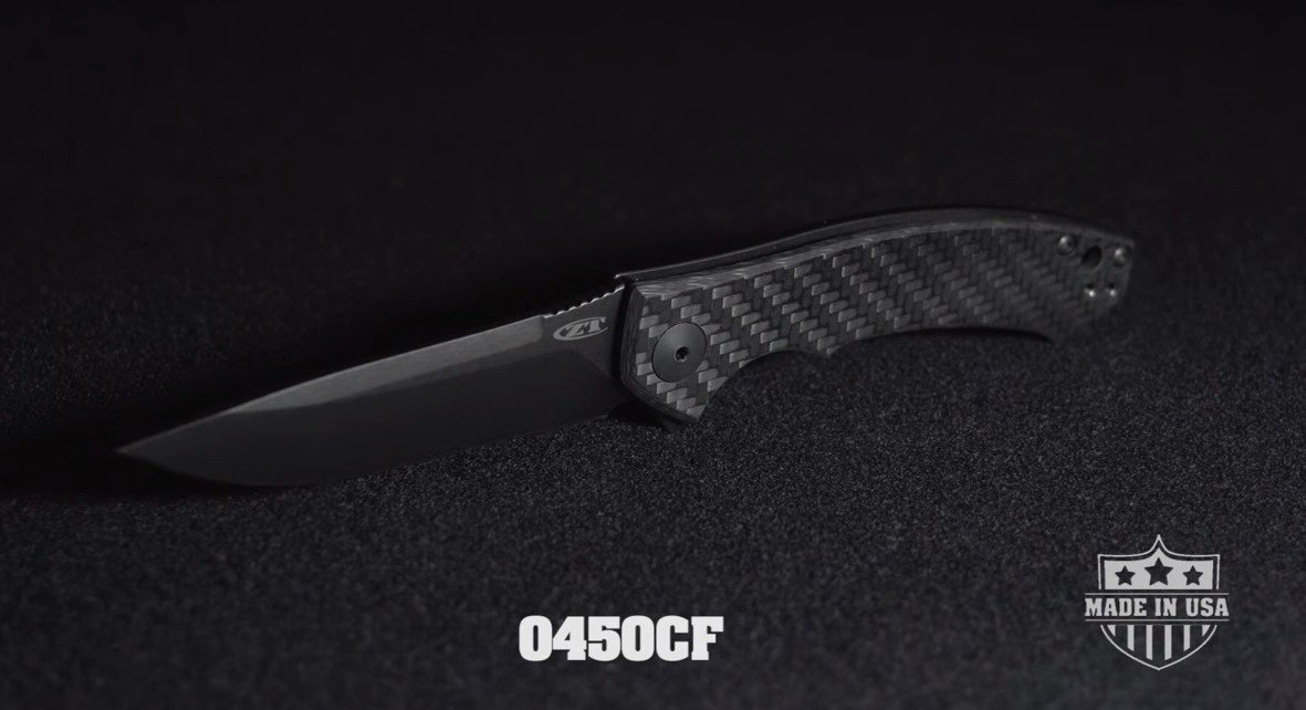 Nóż składany ZT Sinkevich 0450CF – Elegancja i funkcjonalność w jednym