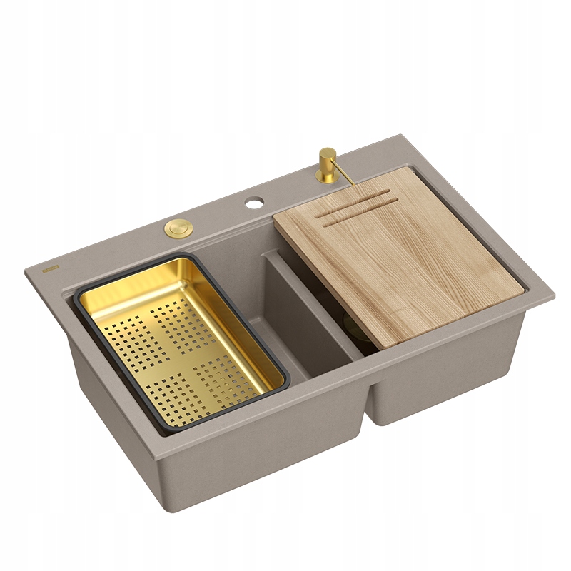 Zlewozmywak GraniteQ MARC 120 WORKSTATION – Elegancja i funkcjonalność w Twojej kuchni