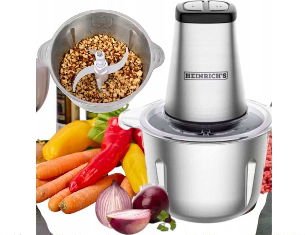 Rozdrabniacz stal HEINRICH'S HMZ 8849 – Idealny pomocnik w kuchni