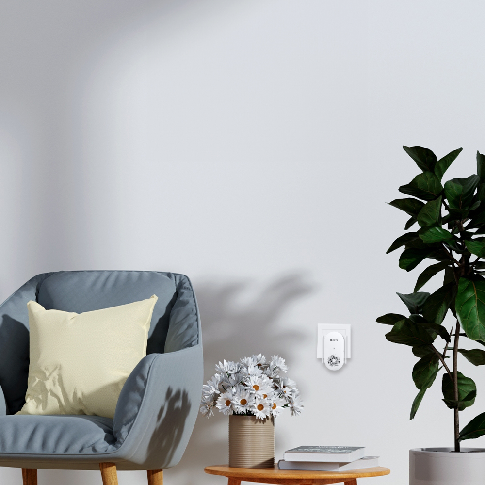 Głośność powiadomień do 72 dB – Zawsze usłyszysz gościa