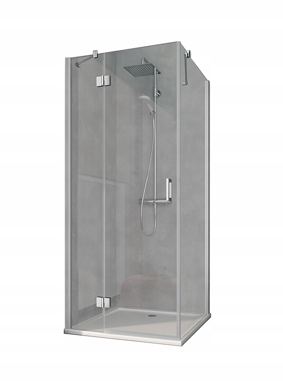 Kabina drzwi otwierane Osia STL 0900x2000 BV – Elegancja i funkcjonalność w Twojej łazience