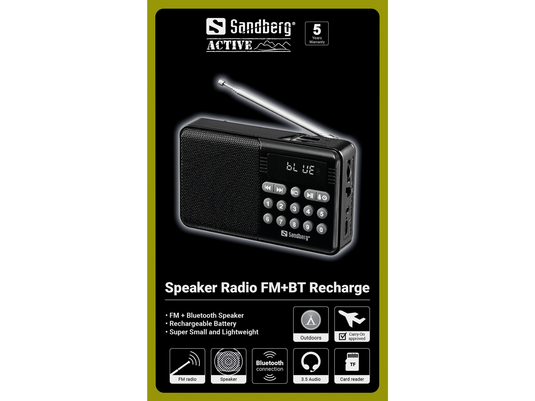 Funkcje Bluetooth i FM – Słuchaj ulubionych stacji