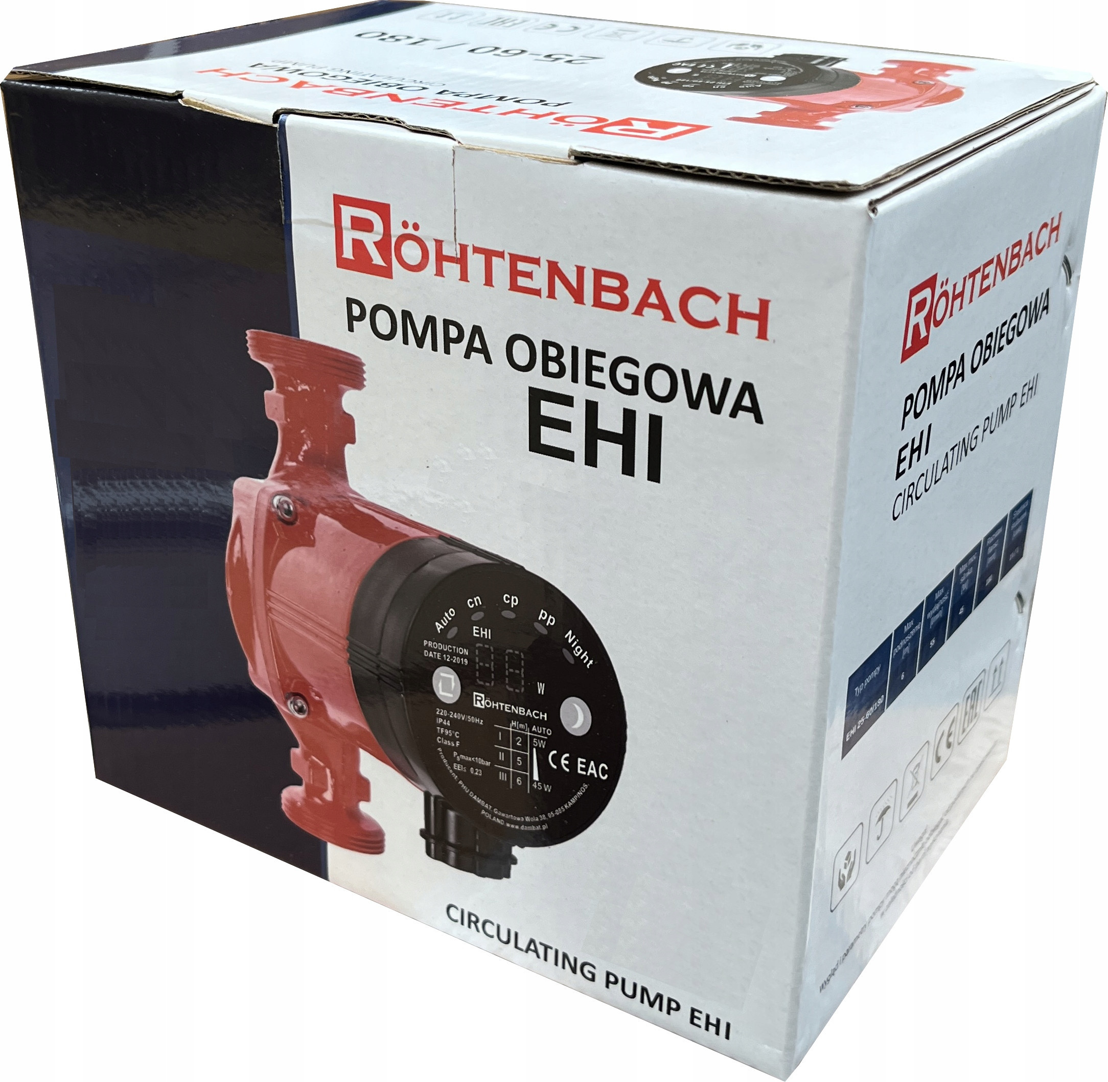 Zalety pompy obiegowej Rohtenbach EHI 25-60