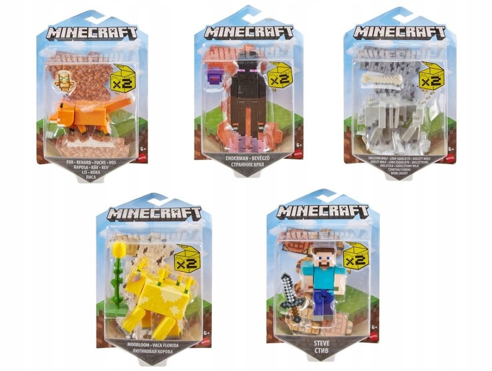Figurka Mattel MINECRAFT FIGURKA PODSTAWOWA AKCES MIX GTP08 WB8 – Odkryj świat Minecrafta