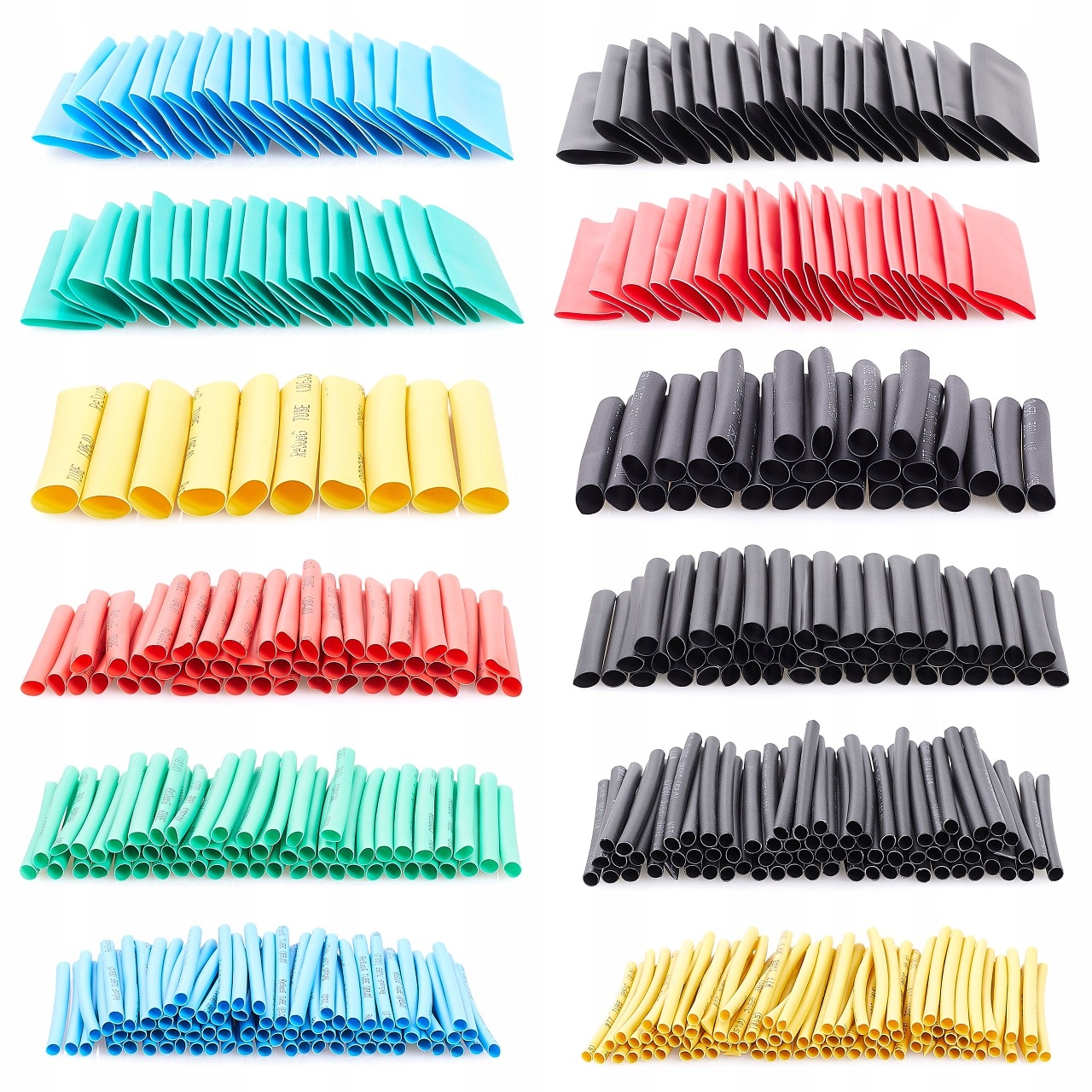 Rurka Rurki Termokurczliwe 510szt Zestaw Rurek Kolorowe – Idealne rozwiązanie do Twojego domu