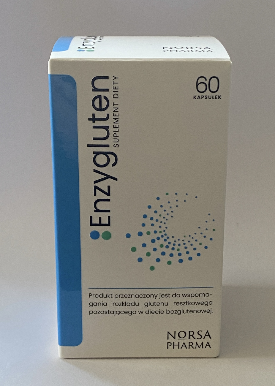 NORSA PHARMA Enzygluten – Suplement diety wspierający trawienie glutenu