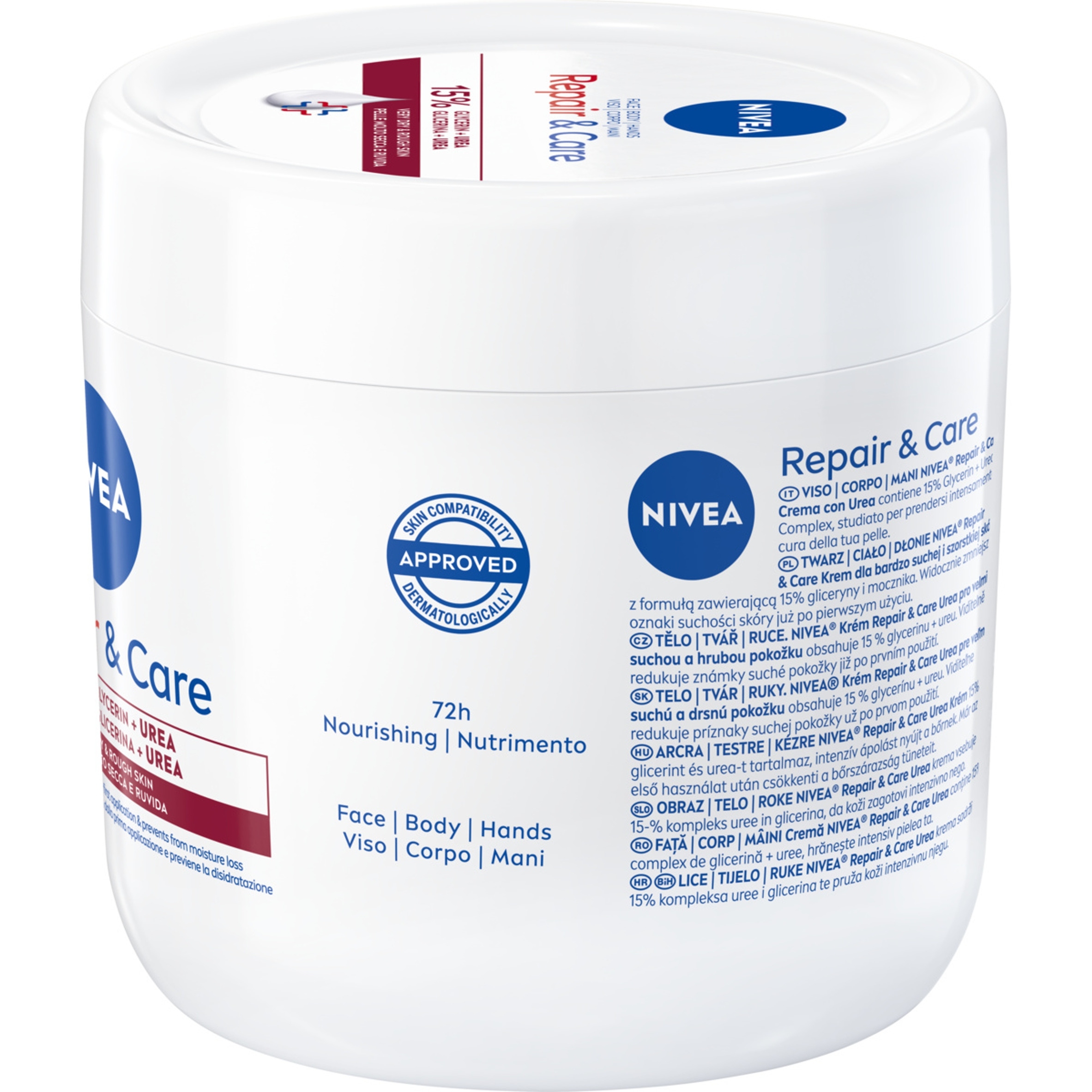 Intensywne nawilżenie i regeneracja skóry