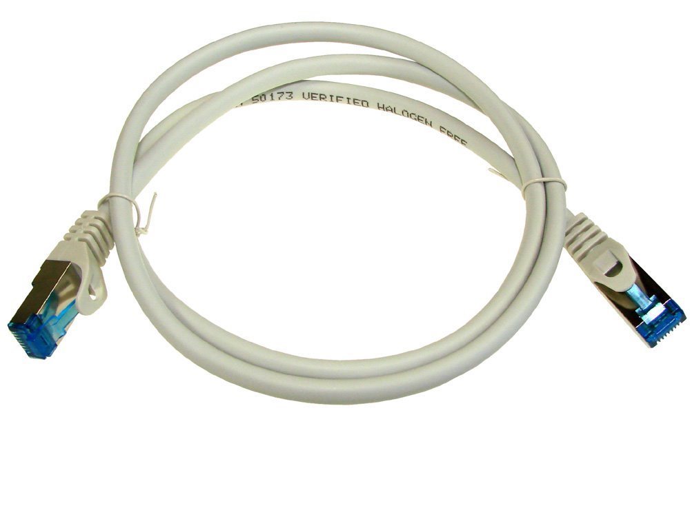 Patchcord CAT 6a S/FTP Szary 3m – Idealne połączenie dla Twojej sieci
