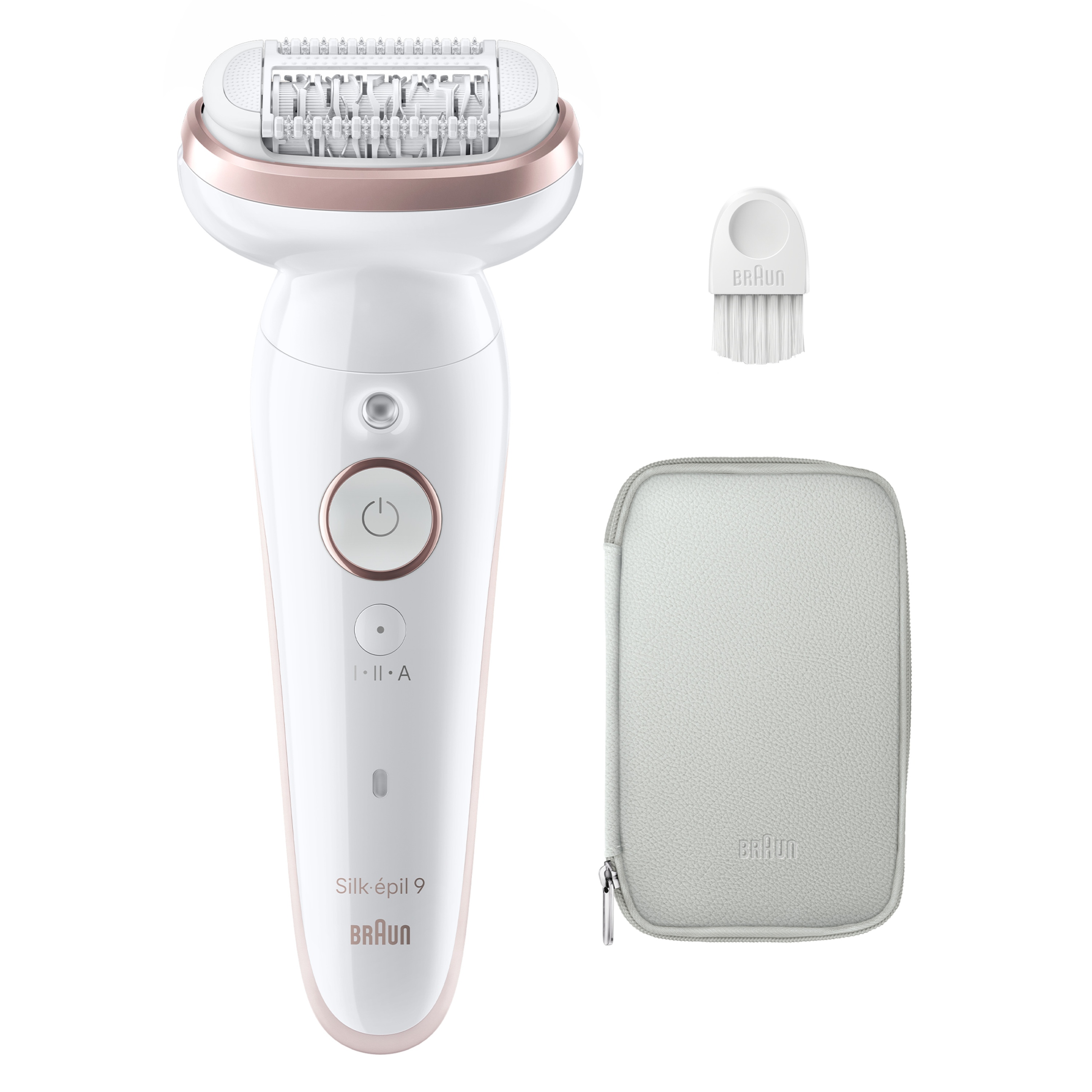Depilator Braun Silk-épil 9-000 biało-różowy