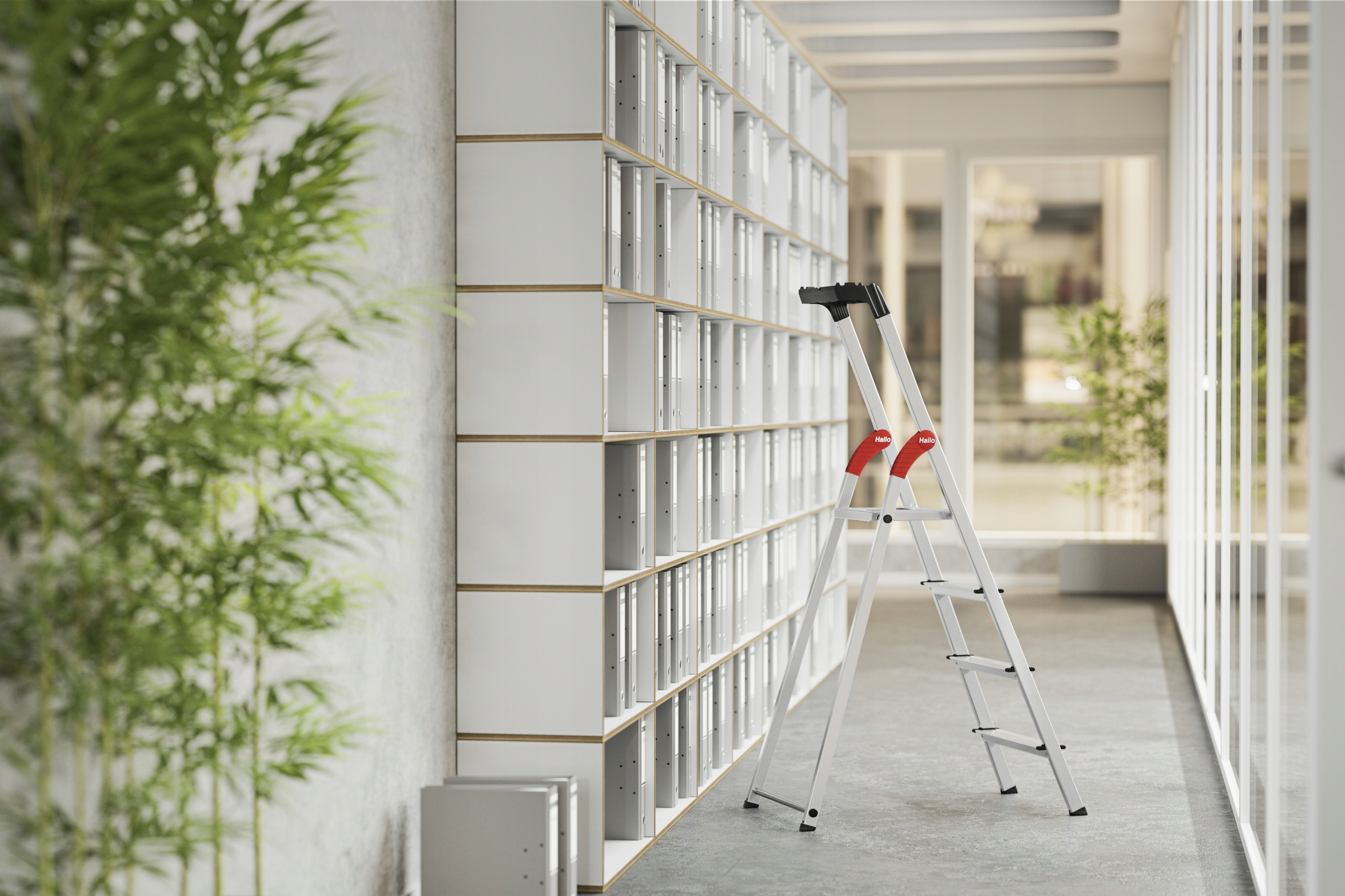 Bezpieczna konstrukcja z antypoślizgowymi stopniami