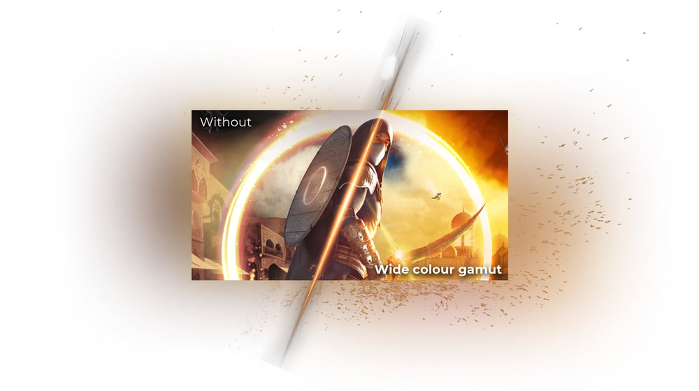 Szeroka gama kolorów dla realistycznych obrazów