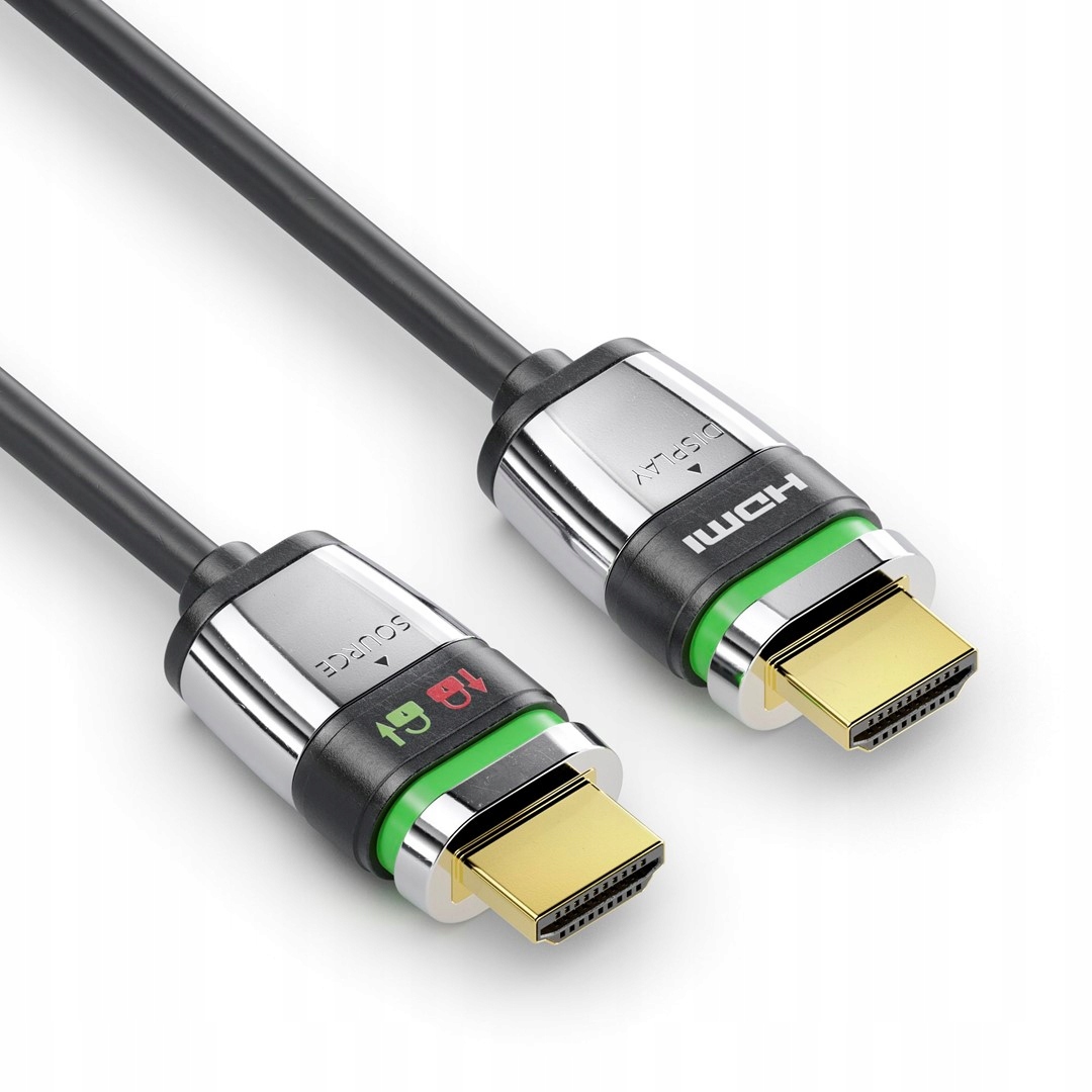 FiberX Kabel Światłowodowy ULS HDMI 2.1 eARC 8K 48Gbps 10m – Doskonała jakość transmisji