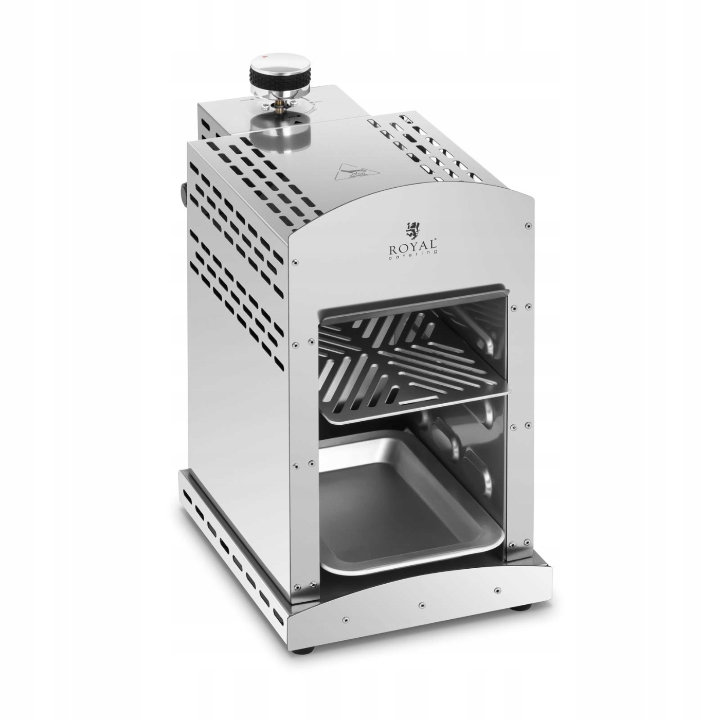 Grill gazowy do steków na propan-butan 800°C 3500 W Royal Catering – Idealny do profesjonalnego grillowania