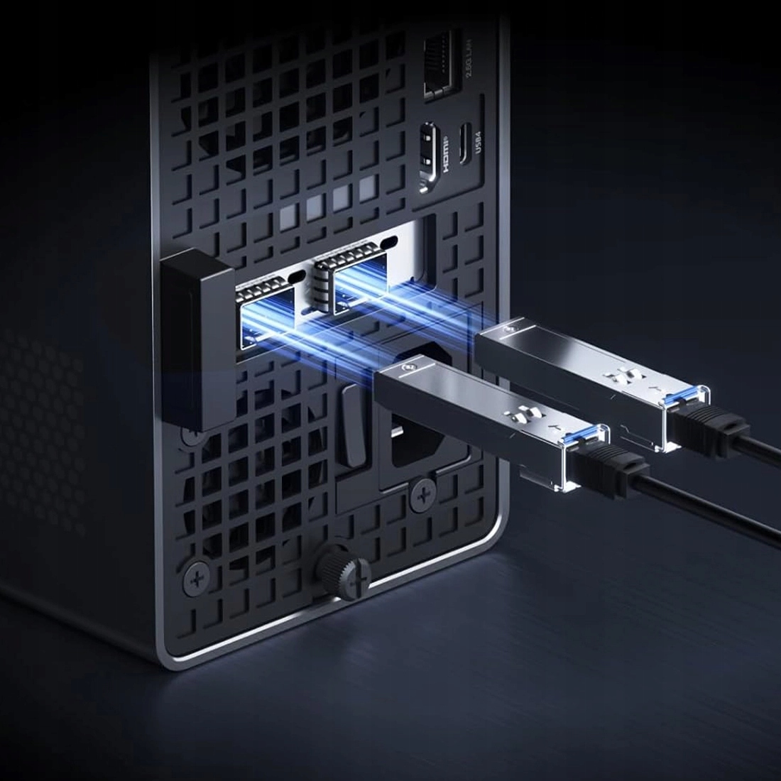 Szeroki wybór portów – USB4, HDMI i więcej