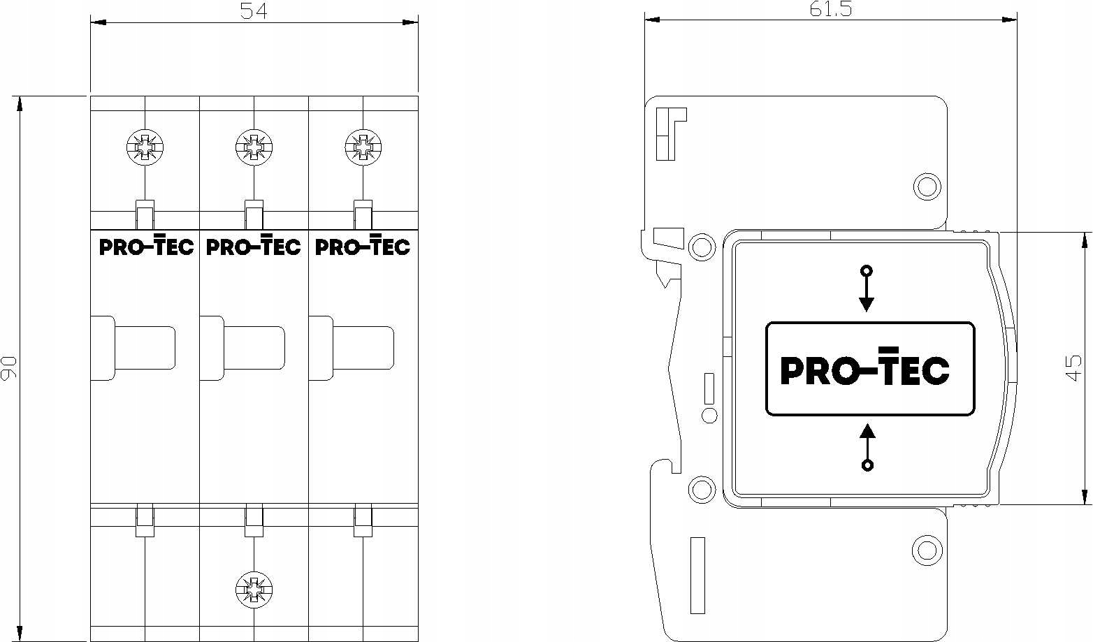 Kluczowe cechy ogranicznika przepięć BY1-C/3 FW10