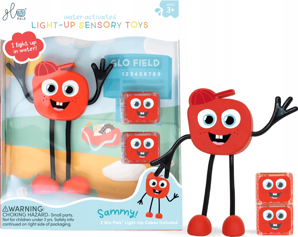 Duronic Glo Pals, Postać do kąpieli Sammy – Radosny towarzysz w wodnych zabawach