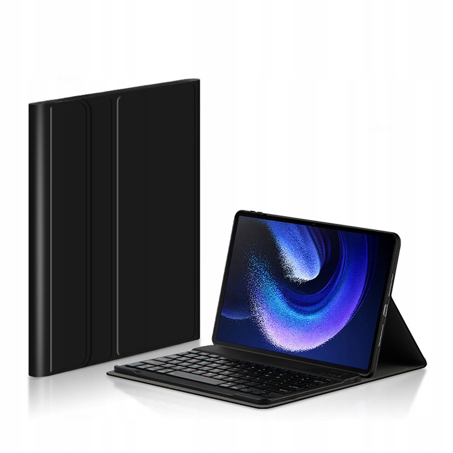 Zestaw zawiera: etui, klawiaturę i kabel USB-C