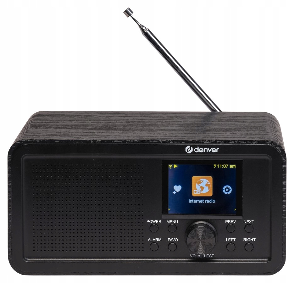 Radio internetowe DAB+ FM z Bluetooth – Denver DIR-200