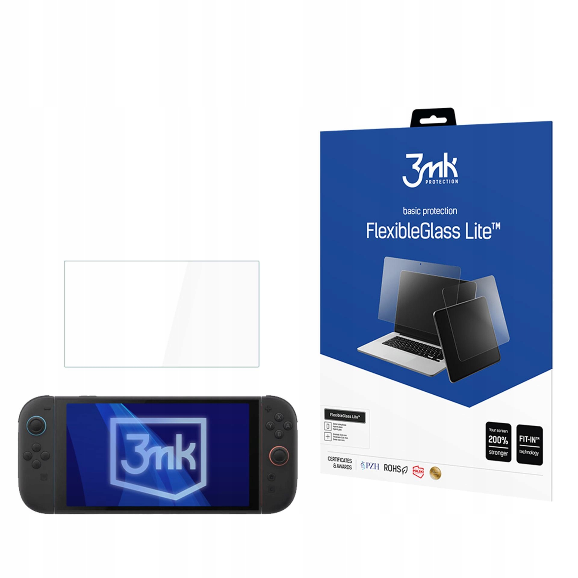 Nintendo Switch 2 – Ochrona ekranu z 3mk FlexibleGlass Lite