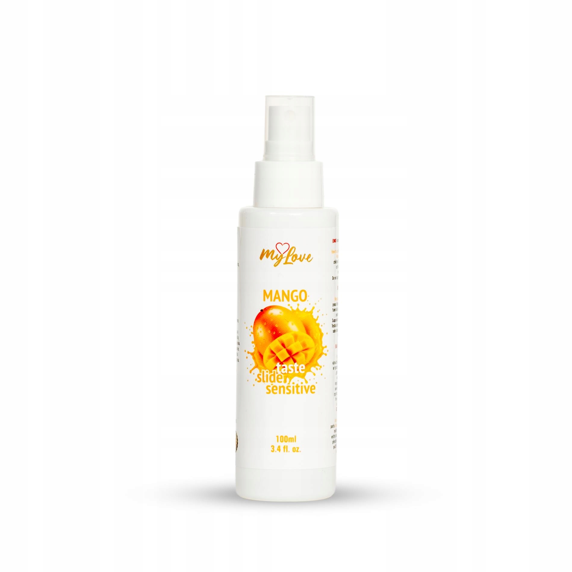 MyLove Taste Slide Sensitive żel intymny Mango 100ml – Egzotyczna przyjemność dla zmysłów
