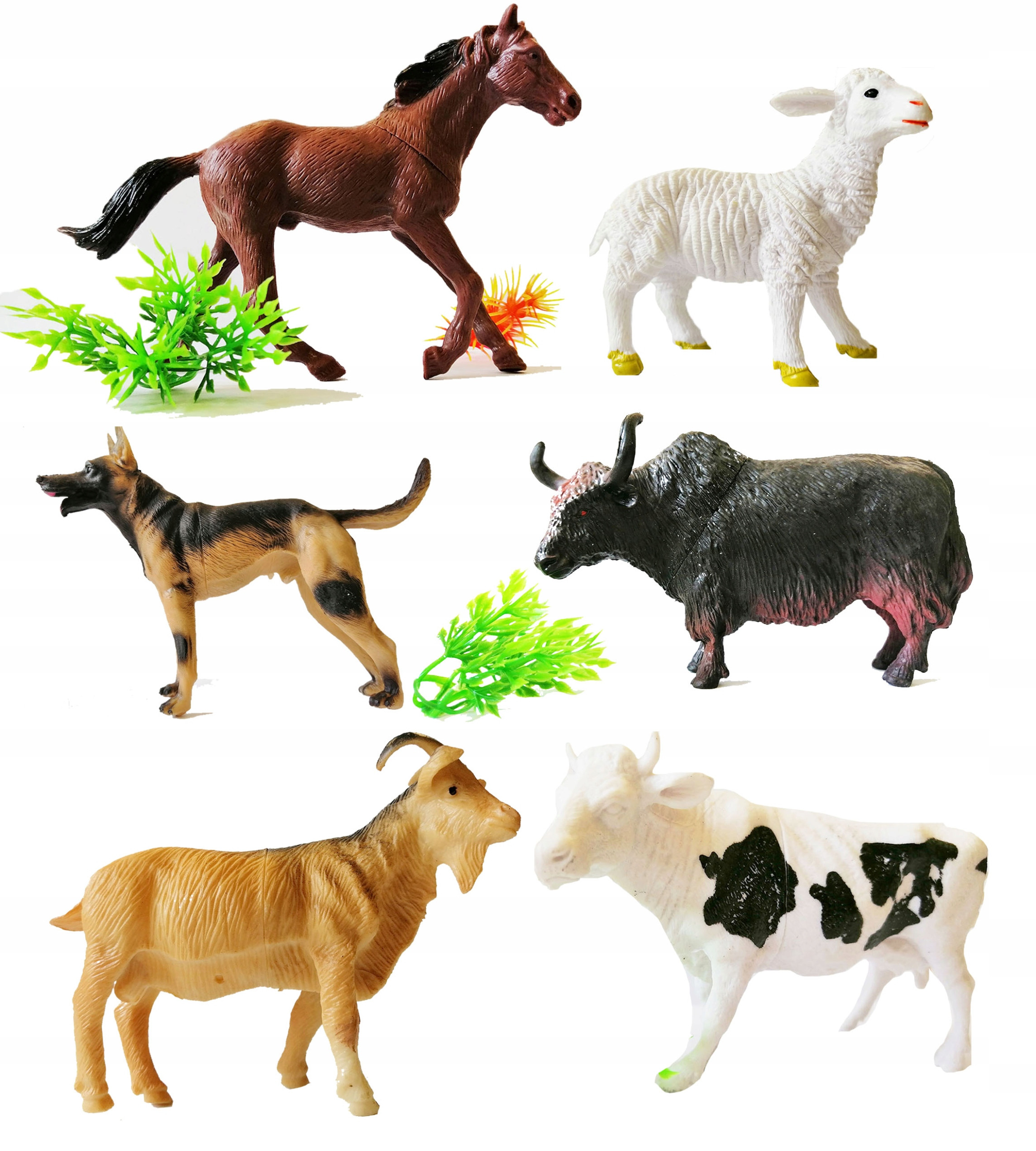 Figurki zwierząt duży zestaw figurek realistyczne mocne zoo farma - idealny prezent dla dzieci