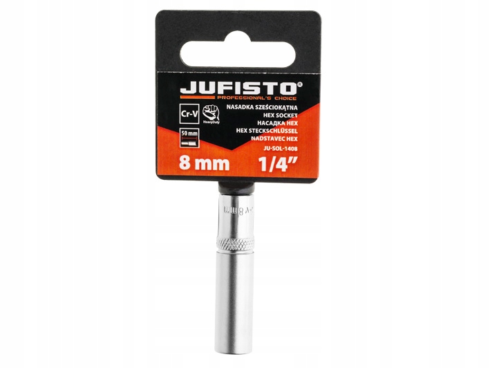 JUFISTO Nasadka Wysoka 8mm 1/4