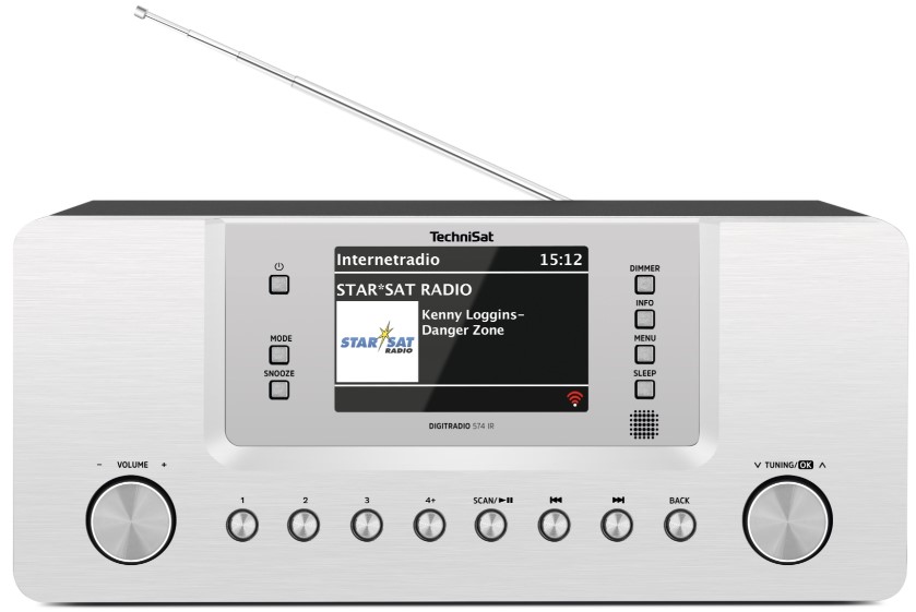 Radio TechniSat DigitRadio 574 IR – Nowoczesne radio internetowe z DAB+ i FM