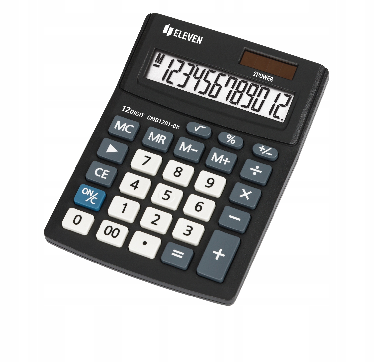 Kalkulator biurowy Eleven CMB1201-BK – Niezawodne narzędzie do obliczeń