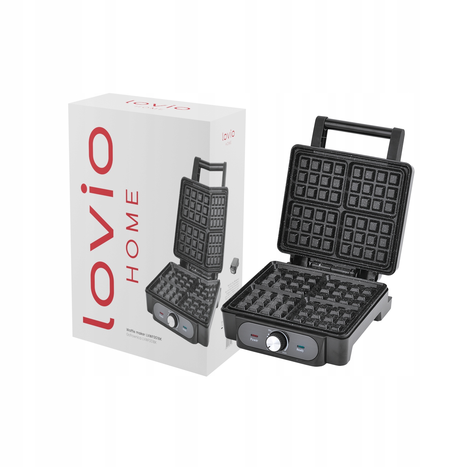 Gofrownica LOVIO LVWF001BK – Idealne urządzenie do przygotowywania chrupiących gofrów