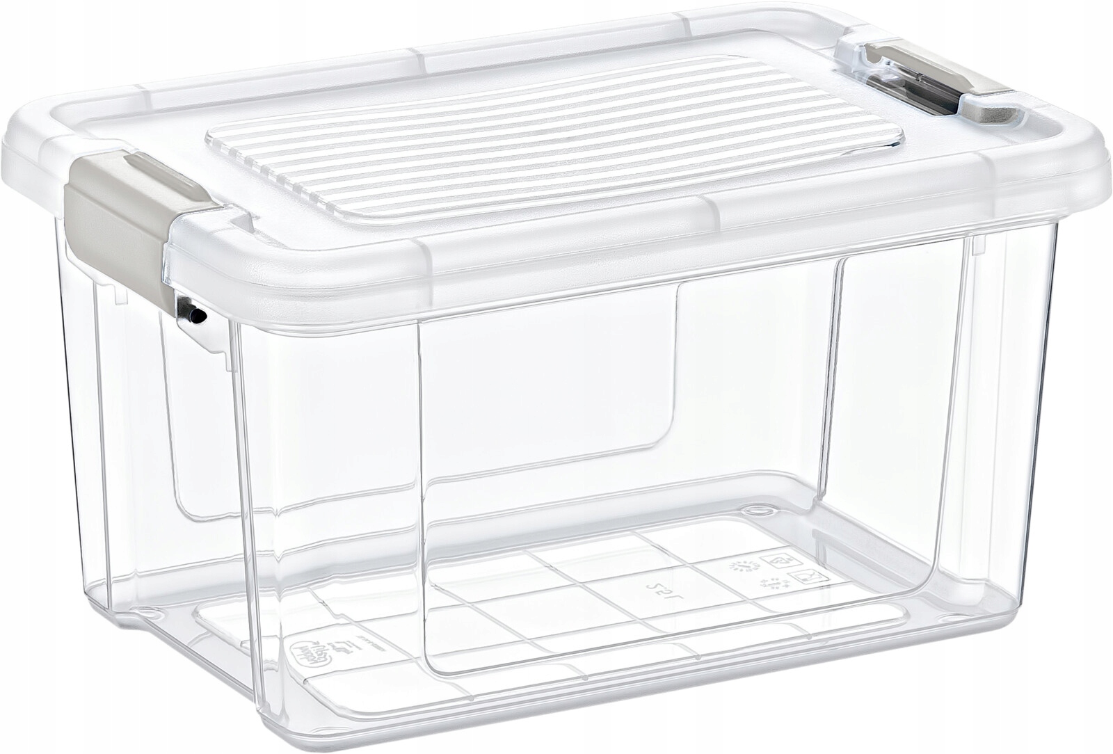 Transparentne pudło do przechowywania, 22 x 15 x 12 cm – Idealne rozwiązanie dla Twojego domu