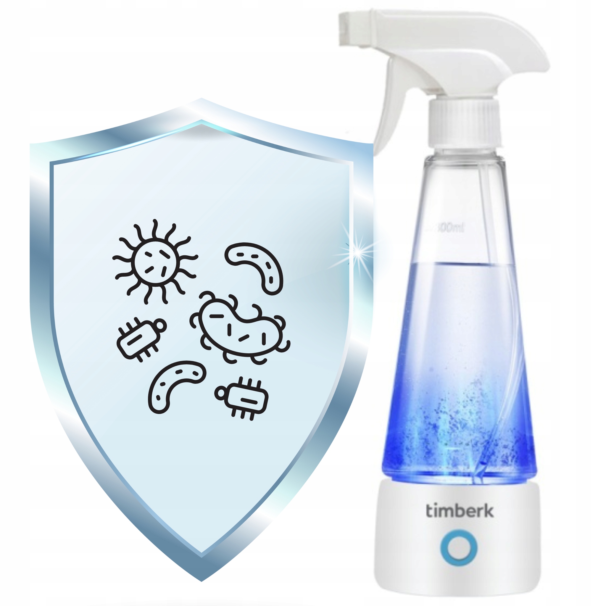 Urządzenie do dezynfekcji Timberk T-DES12 – Skuteczna ochrona przed bakteriami i wirusami