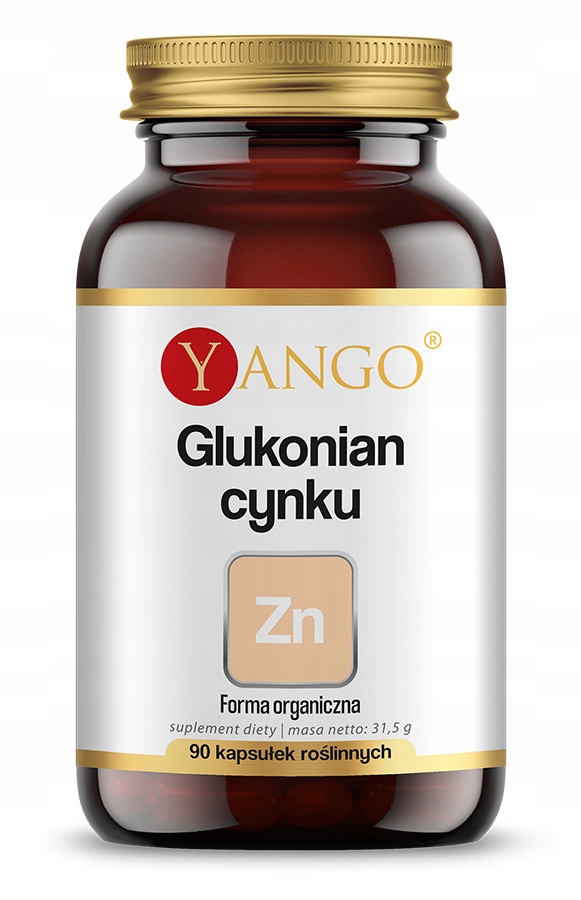 YANGO Glukonian cynku – Twoje wsparcie zdrowia w kapsułkach