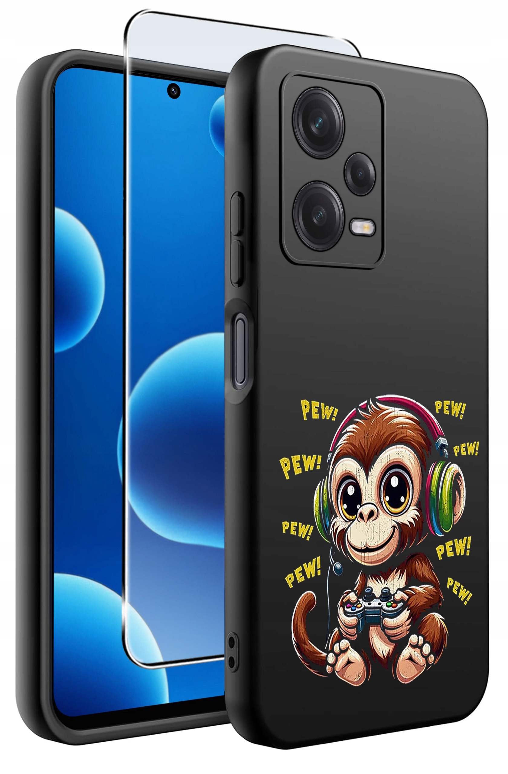 Wytrzymałe silikonowe etui z ochroną wyspy aparatów