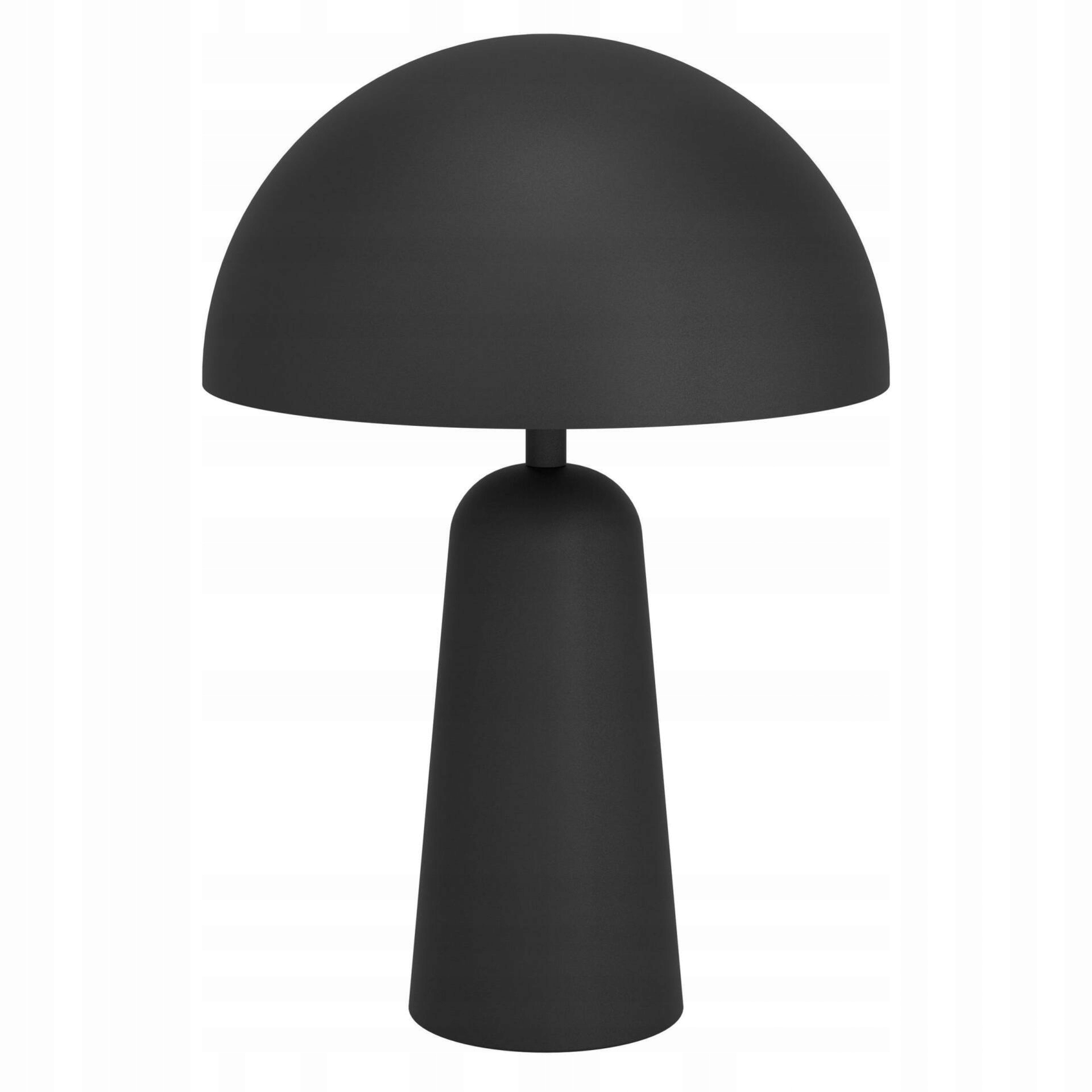 Elegancki design – Zaokrąglona podstawa i misa z czarnego metalu