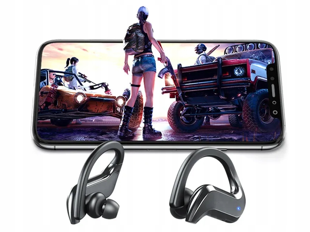 Ergonomiczna konstrukcja z zaczepami na ucho